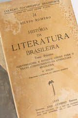 História da Literatura Brasileira – SILVIO ROMERO (4 Volumes)