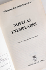 Novelas Exemplares – MIGUEL DE CERVANTES (com marcas do tempo)