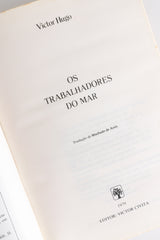 Os trabalhadores do mar – VICTOR HUGO (com marcas do tempo)