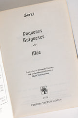 Pequenos Burgueses / Mãe – GORKI (com marcas do tempo)