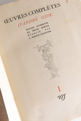Oeuvres de ANDRÉ GIDE