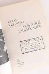 O Senhor Embaixador – ERICO VERISSIMO