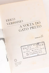 A Volta do Gato Preto – ERICO VERISSIMO