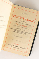 Le Livre de Persévérance – Conseils après la Première Communion (1909)