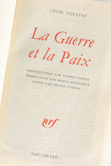 La Guerre et la Paix – LÉON TOLSTOÏ