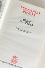 Obras em Prosa – FERNANDO PESSOA