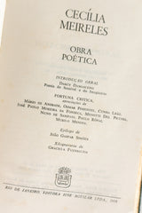 Obra Poética – CECÍLIA MEIRELES