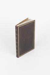 Journal Black Moroccan Midi — Com Pauta / Capa Flexível