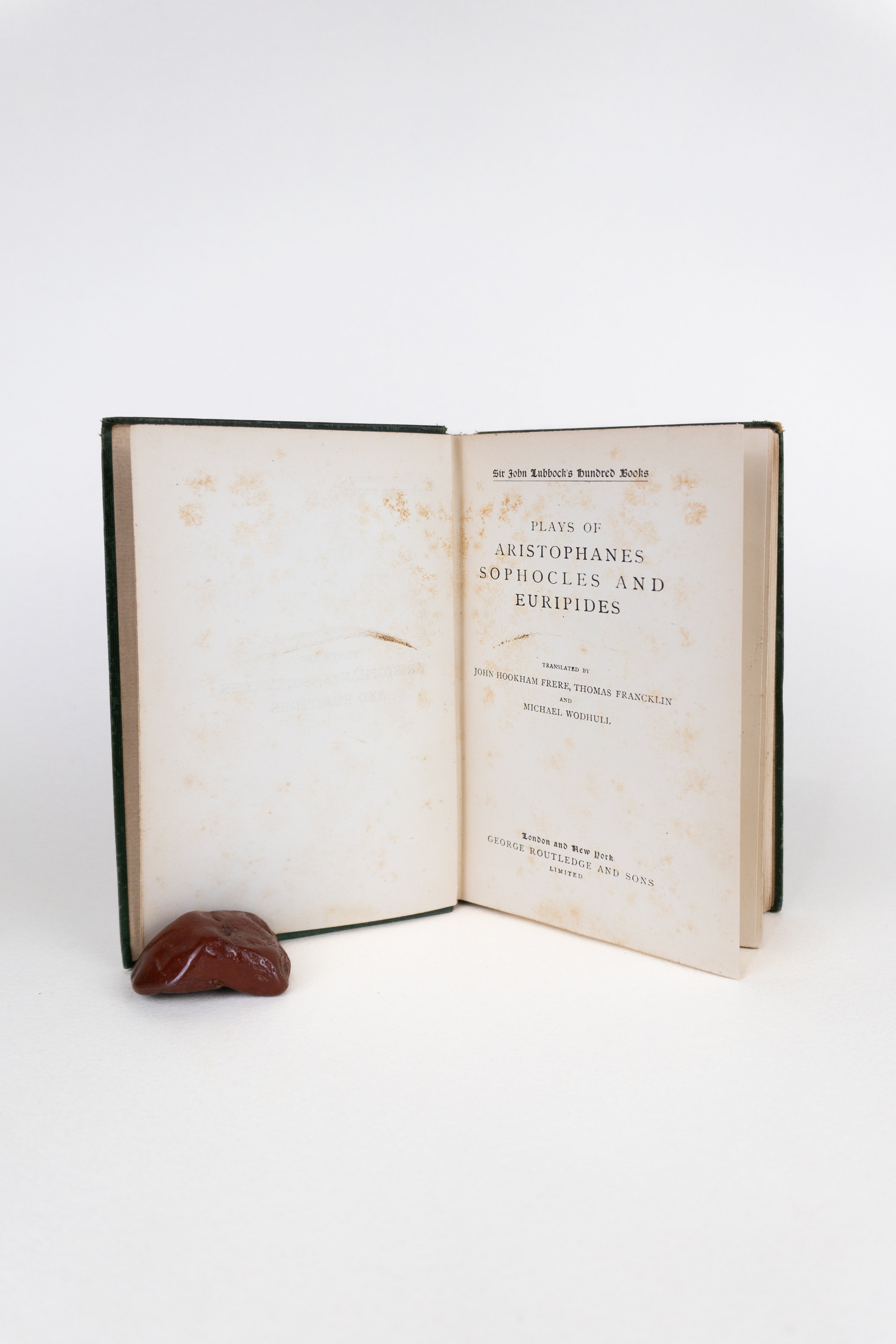 Plays of Aristophanes, Sophocles and Euripides