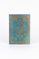 Journal Azure Midi — Com Pauta / Capa Flexível