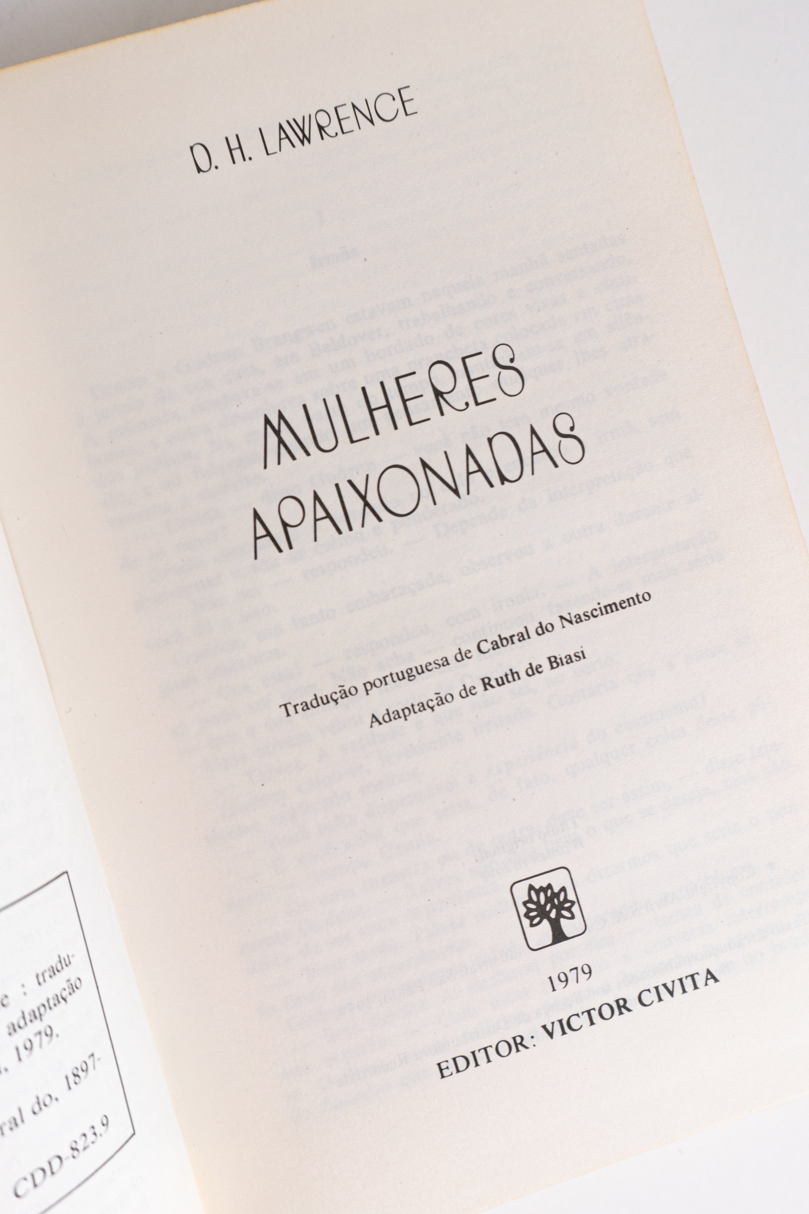 Mulheres Apaixonadas – D. H. LAWRENCE