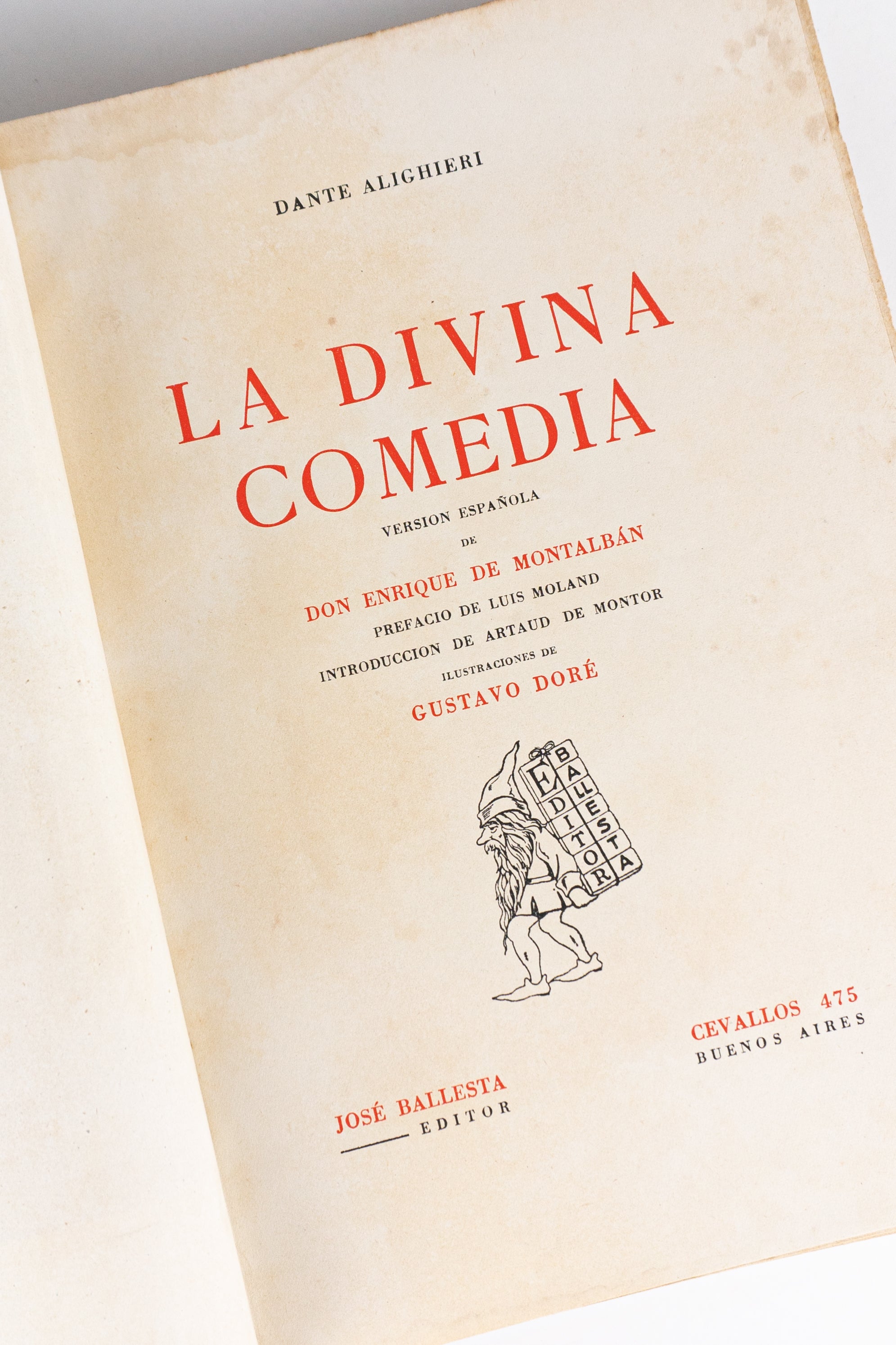 La Divina Comedia – DANTE