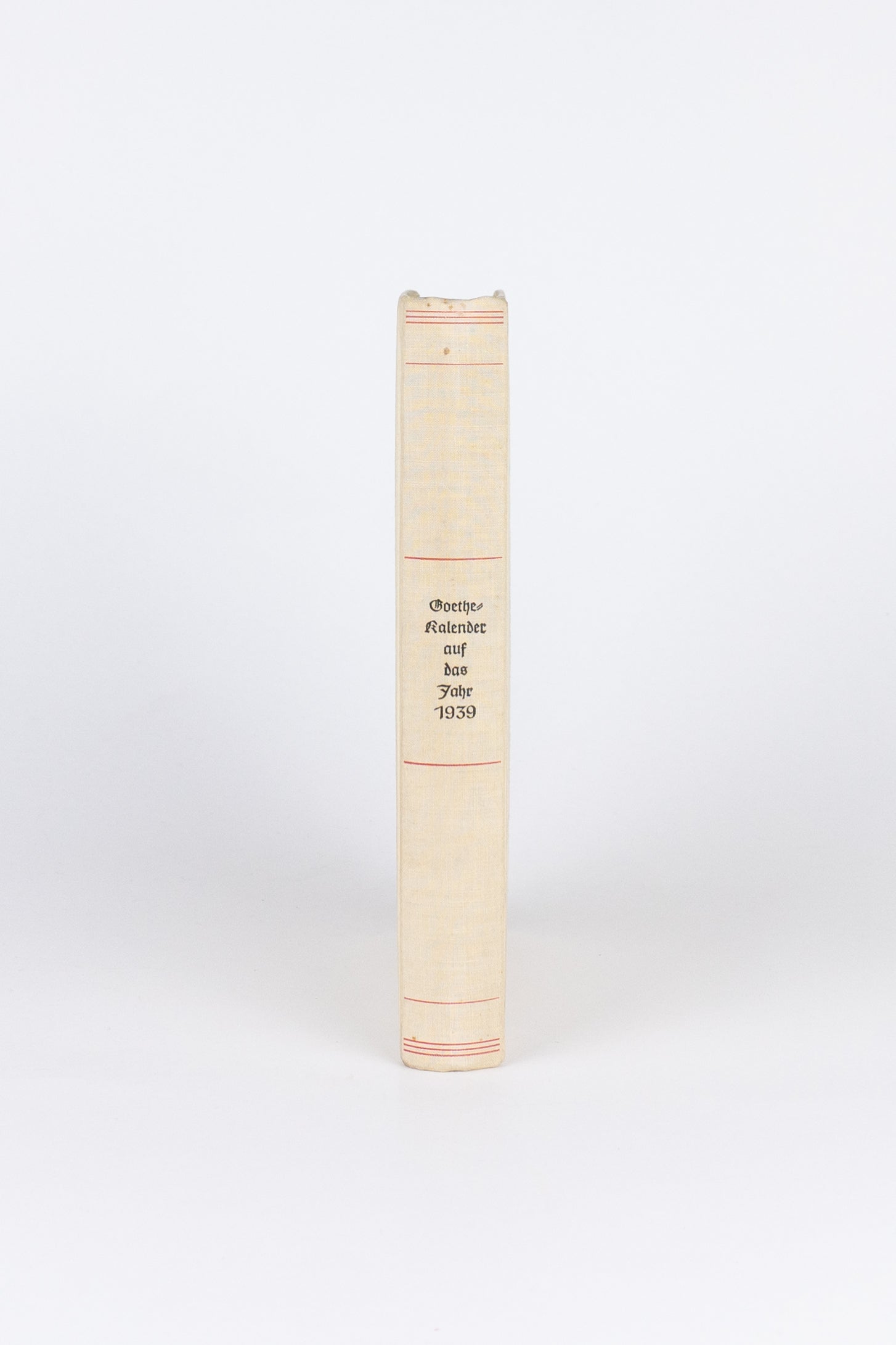Goethe-Kalender auf das Jahr 1939
