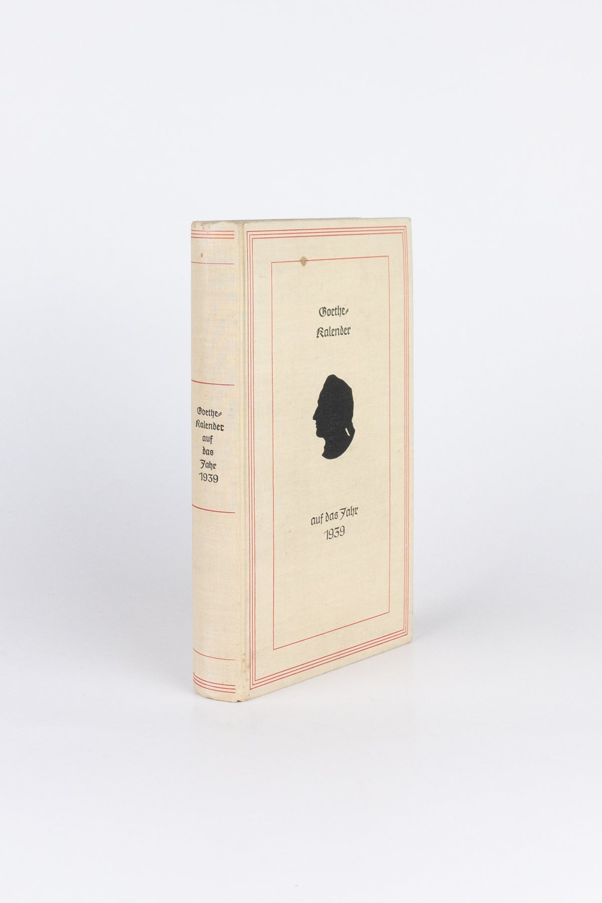Goethe-Kalender auf das Jahr 1939