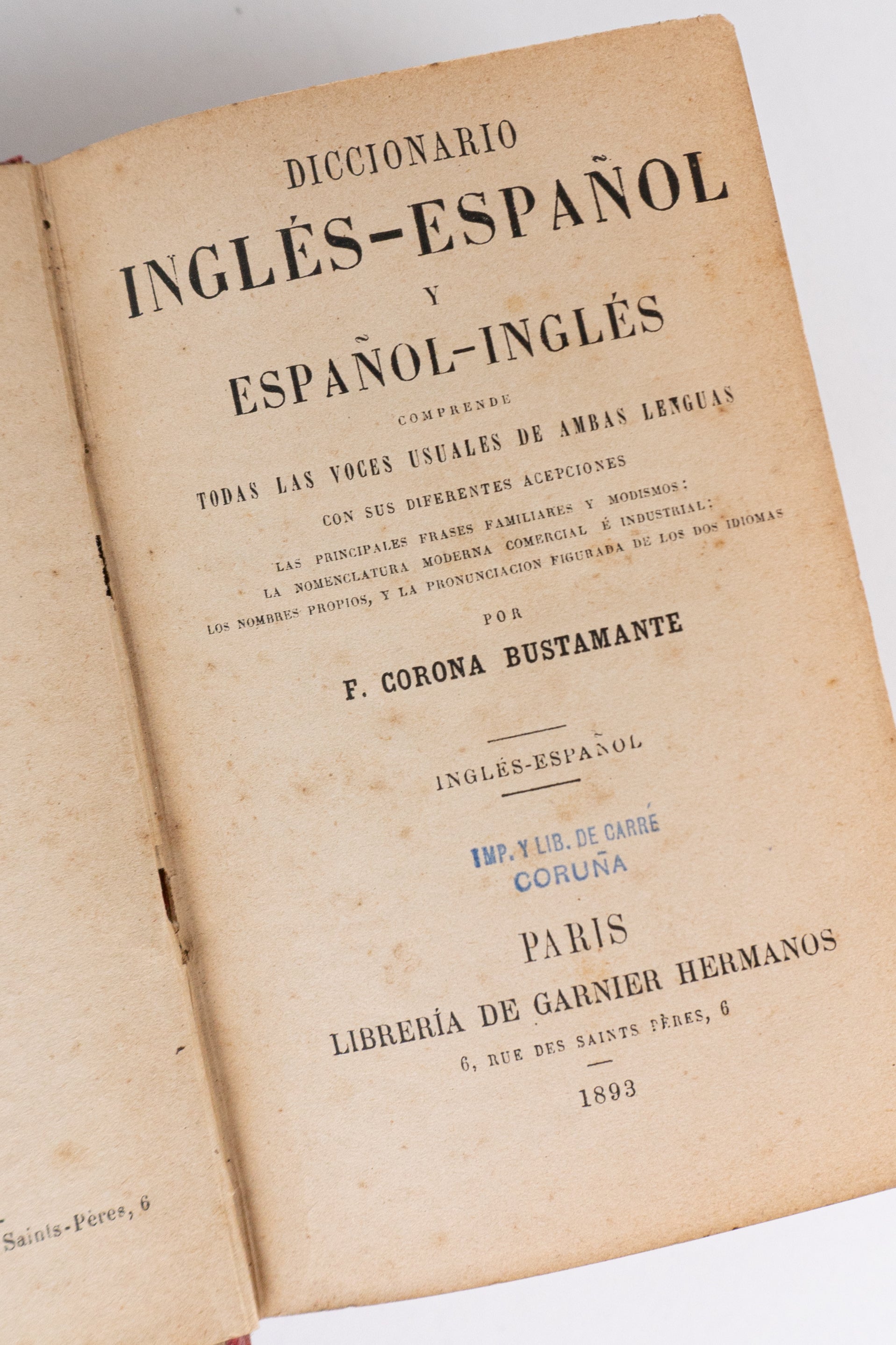 Diccionario Inglés-Español y Español-Inglés