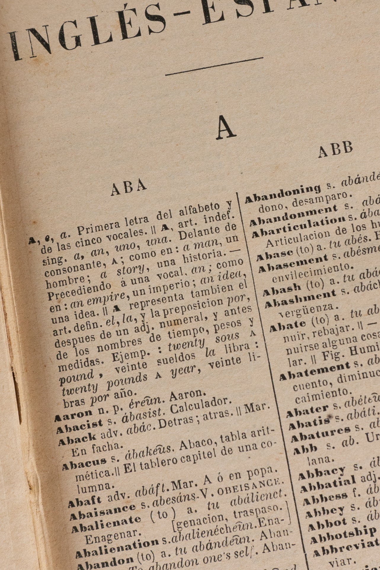 Diccionario Inglés-Español y Español-Inglés