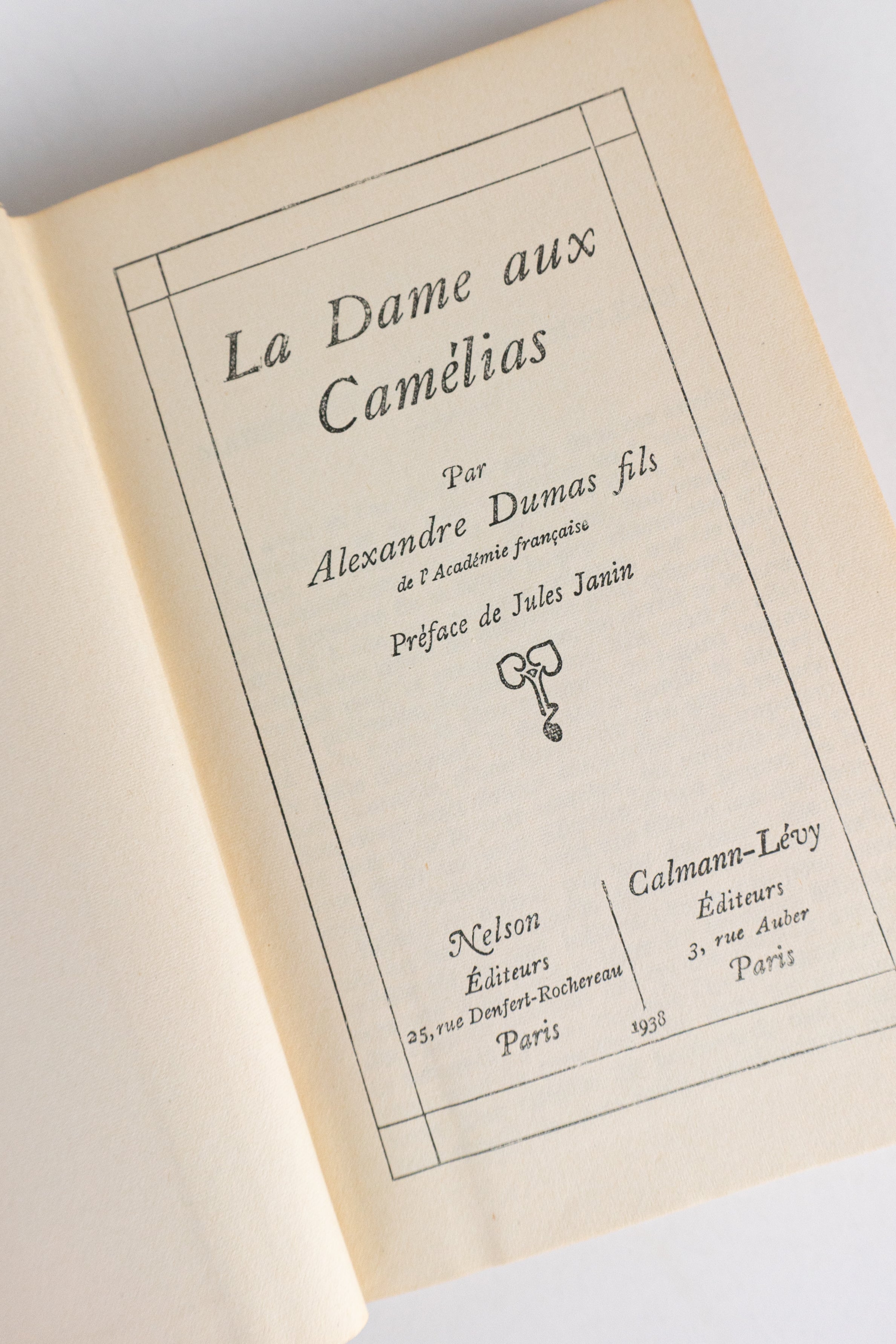 La Dame aux Camélias – ALEXANDRE DUMAS FILS