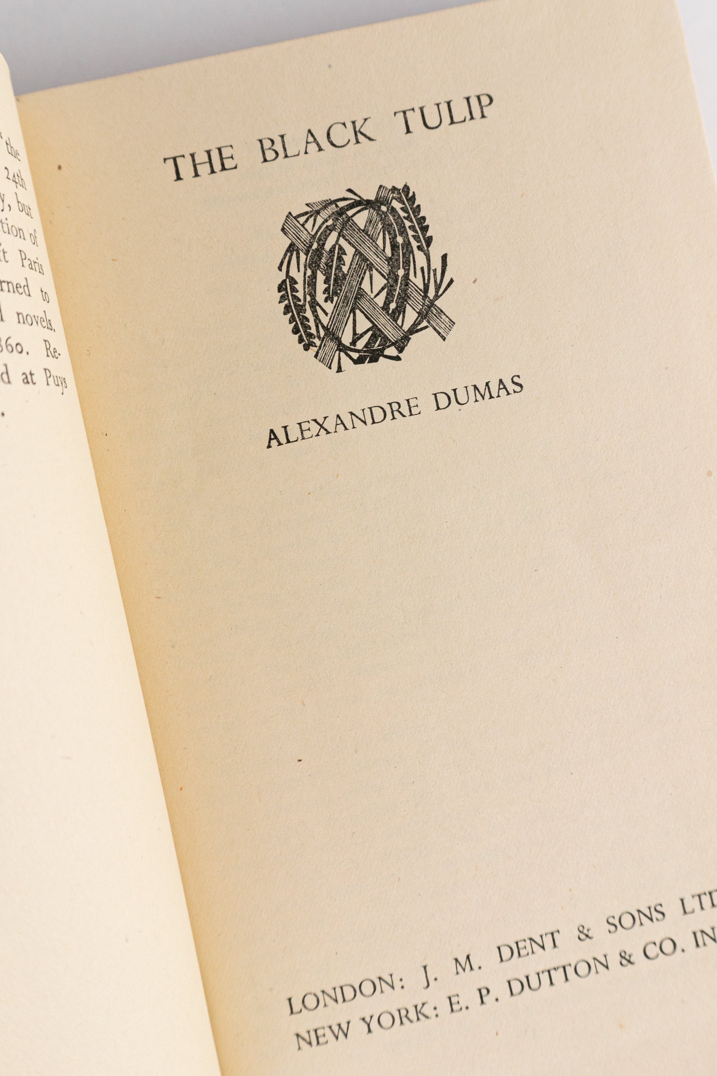 The Black Tulip – ALEXANDRE DUMAS