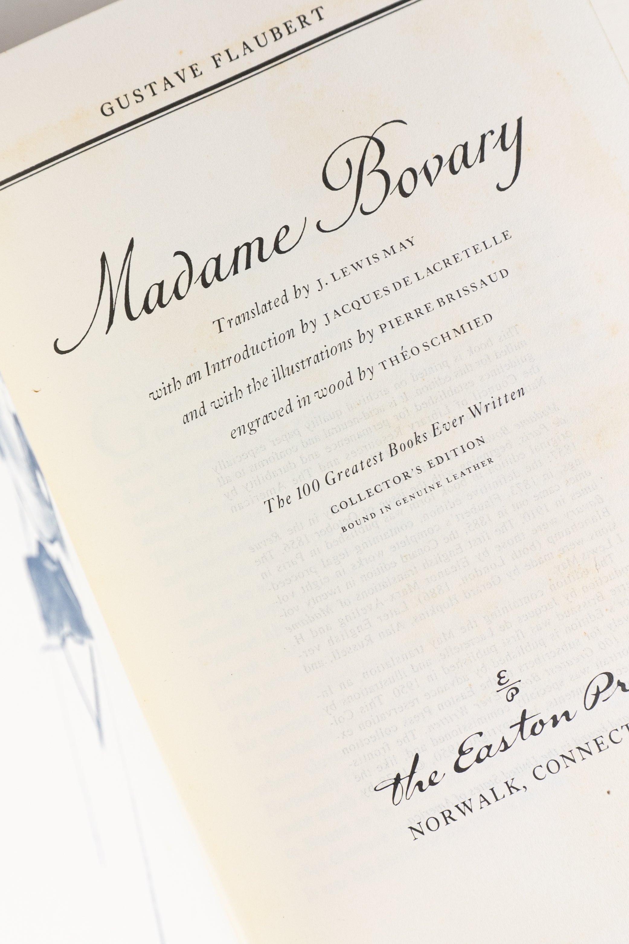 Madame Bovary – GUSTAVE FLAUBERT