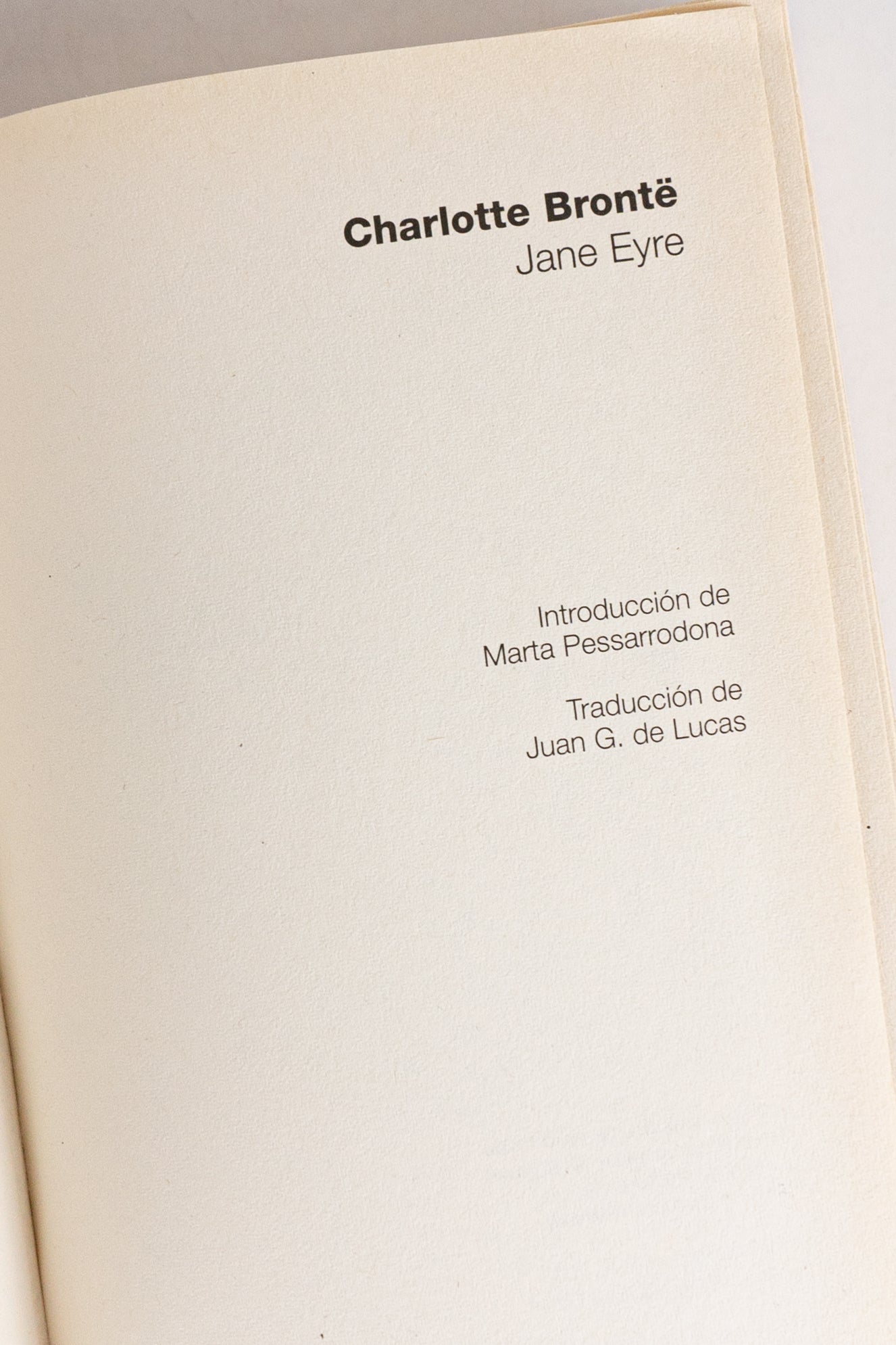Jane Eyre – CHARLOTTE BRONTË