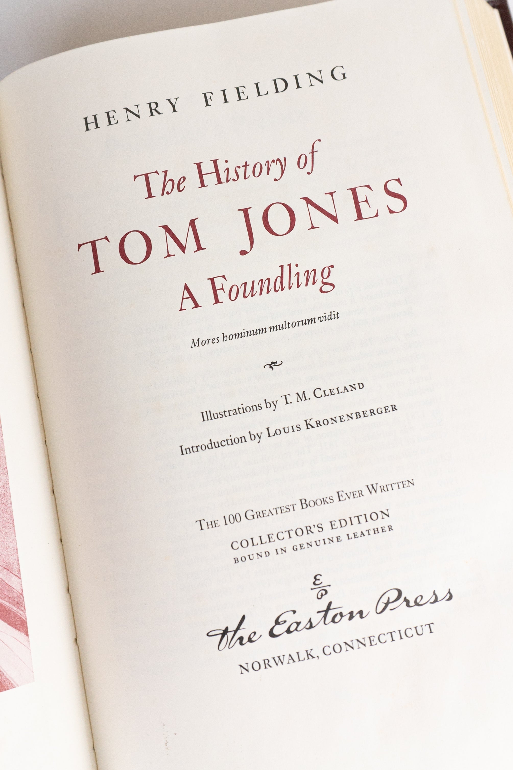 Tom Jones – HERNY FIELDING