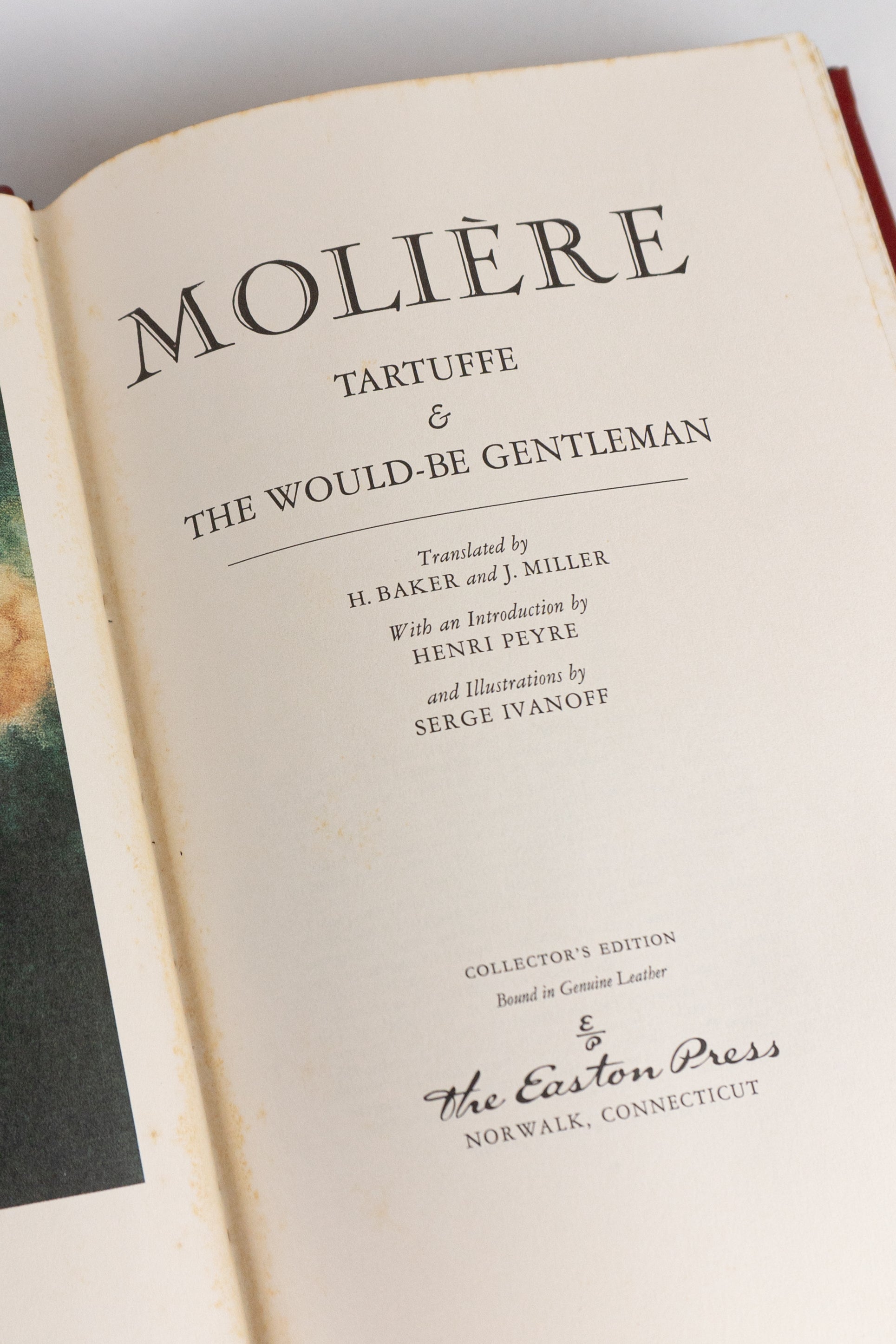 Tartuffe /  The Would-be Gentleman – MOLIÈRE