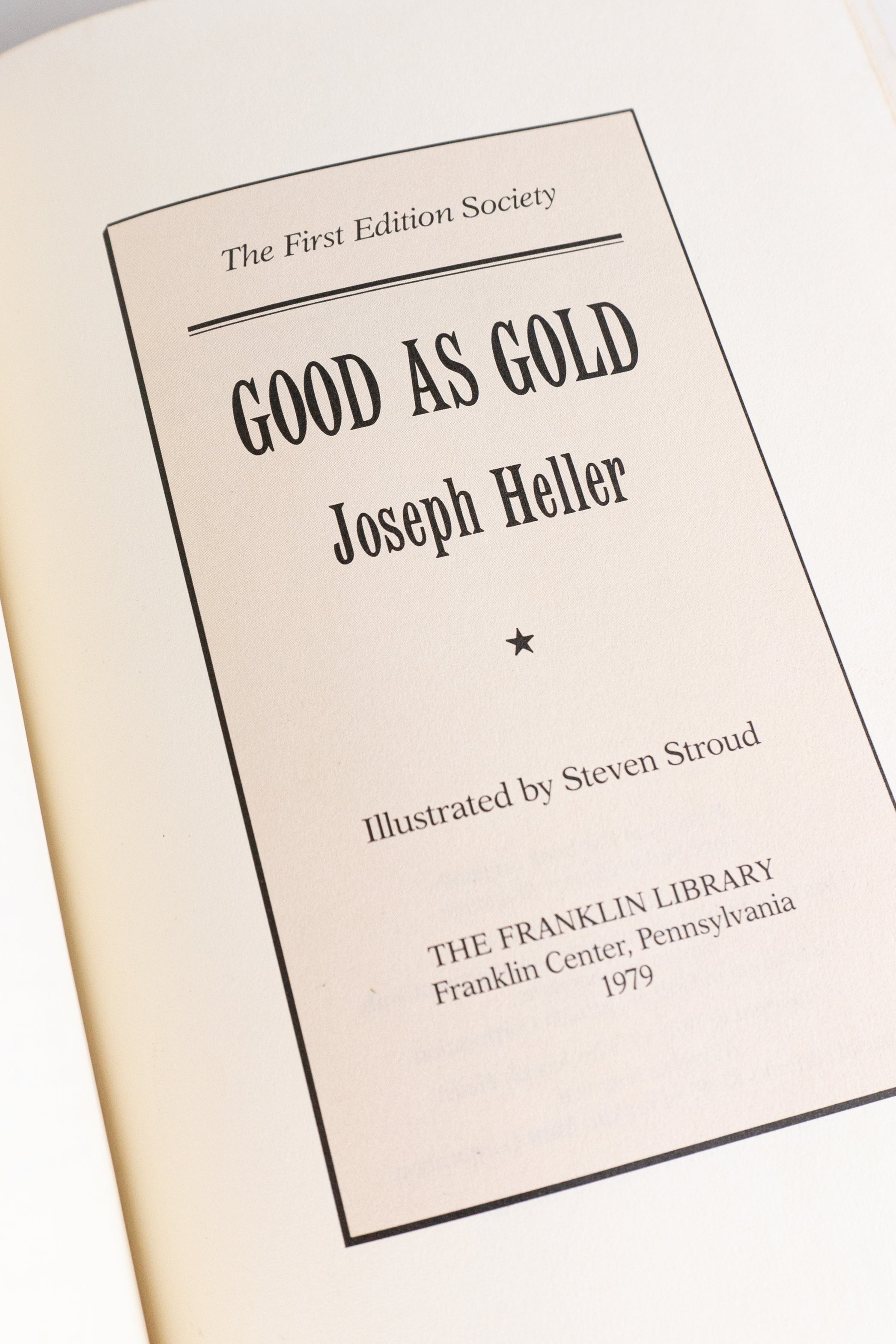 Good as Gold – JOSEPH HELLER