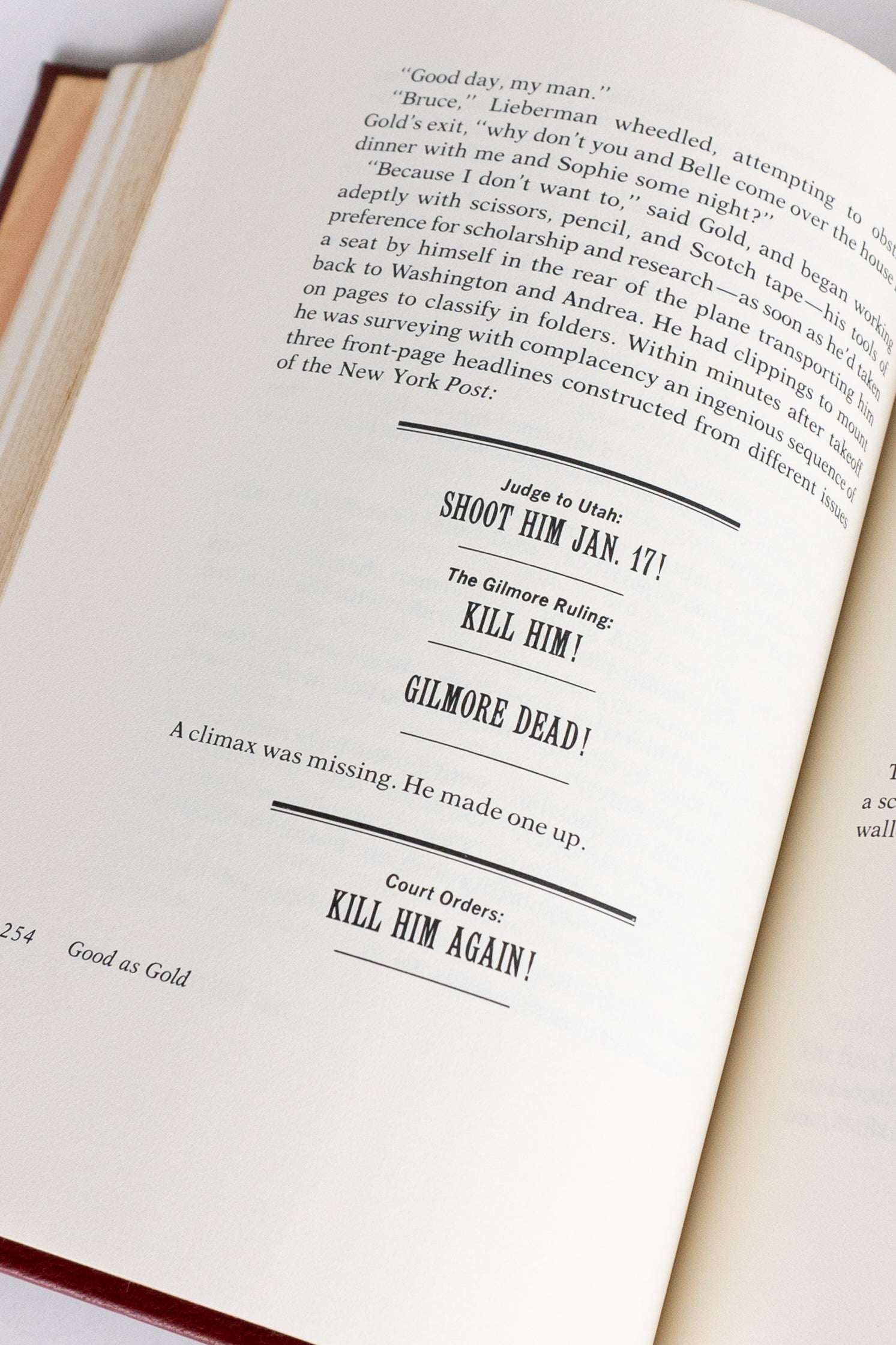 Good as Gold – JOSEPH HELLER