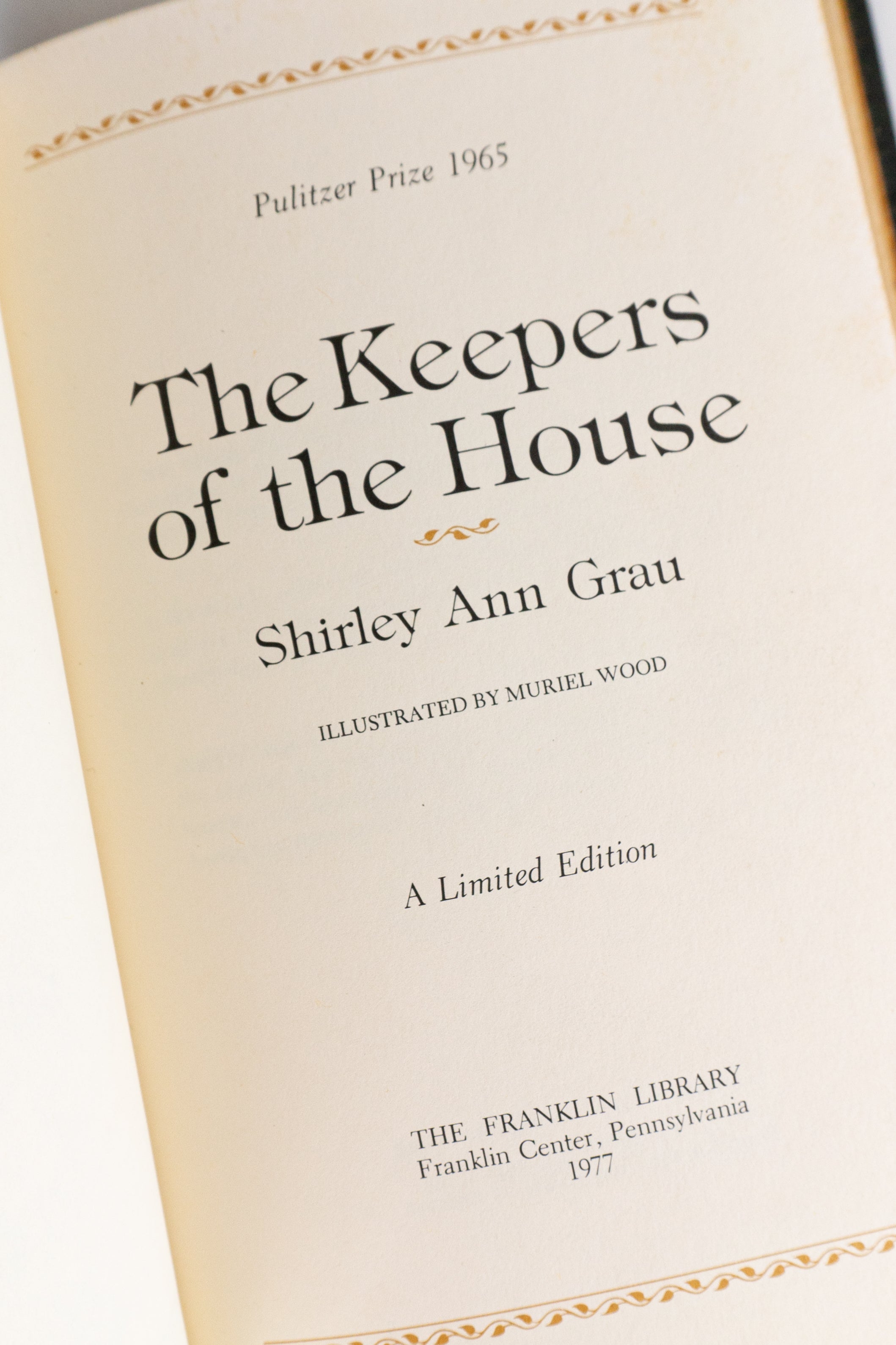 The Keepers of the House – SHIRLEY ANN GRAU