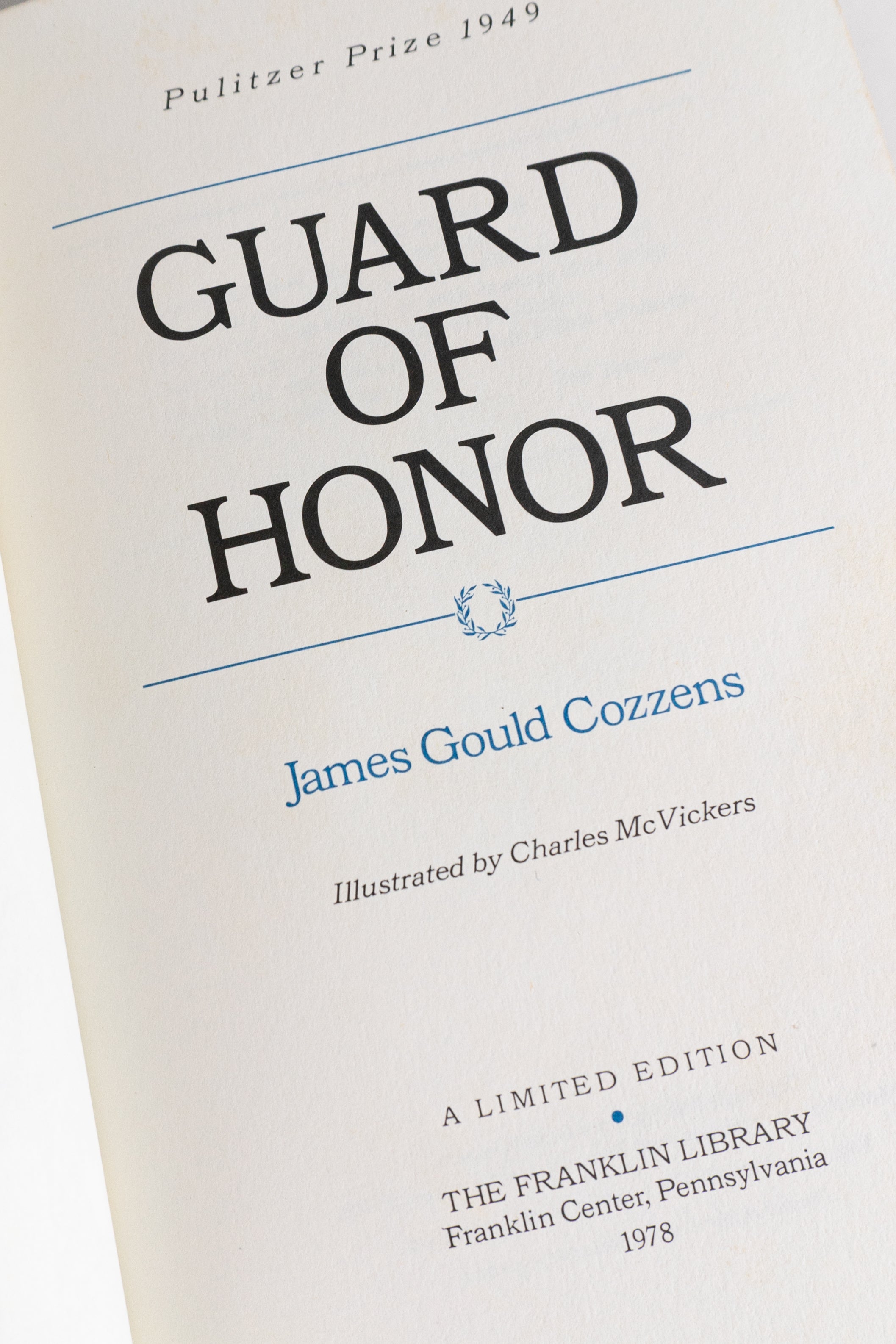 Guard of Honor – JAMES GOULD COZZENS