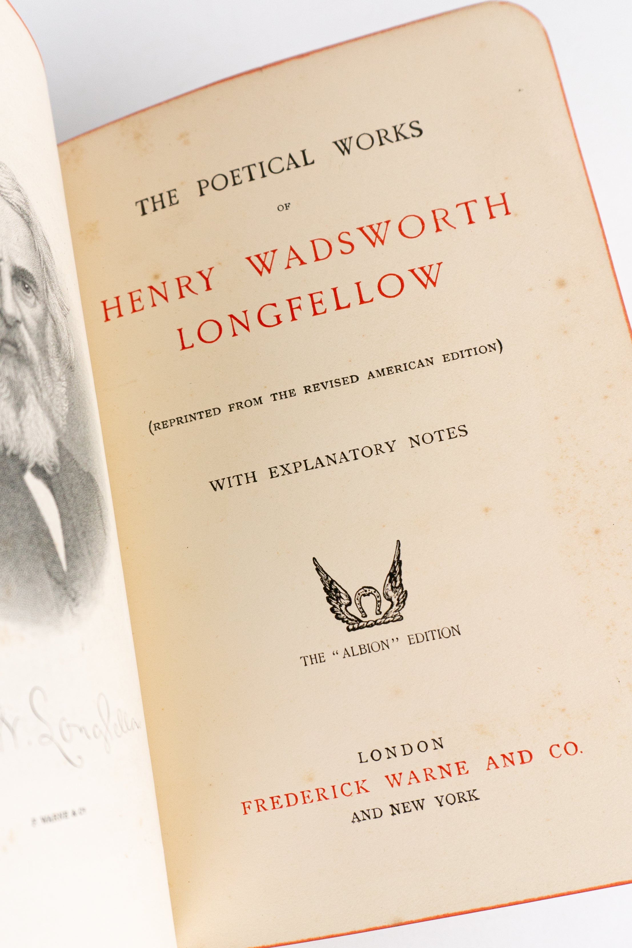 The Poetical Works of HENRY LONGFELLOW