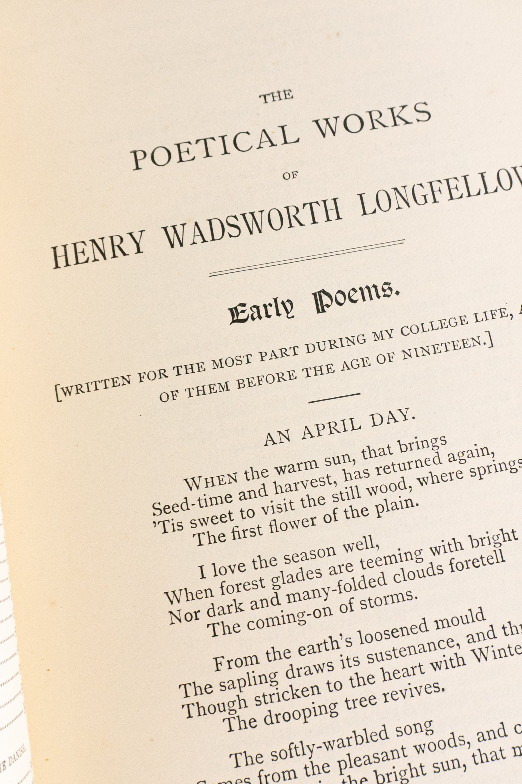The Poetical Works of HENRY LONGFELLOW