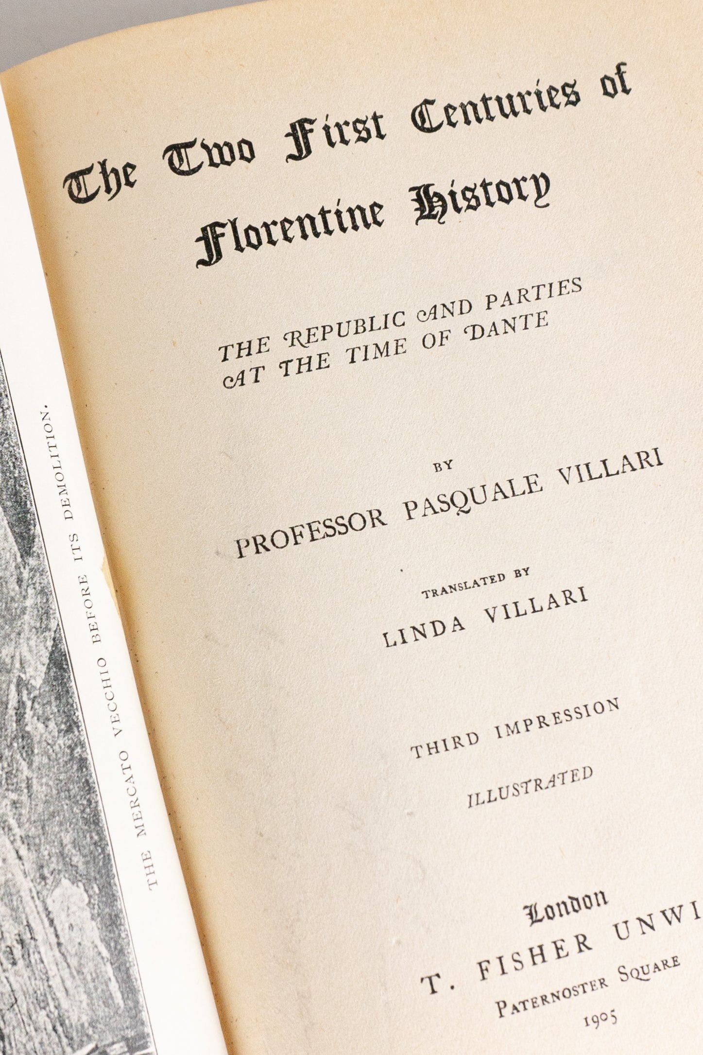 The Two First Centuries of Florentine History – PASQUALE VILLARI