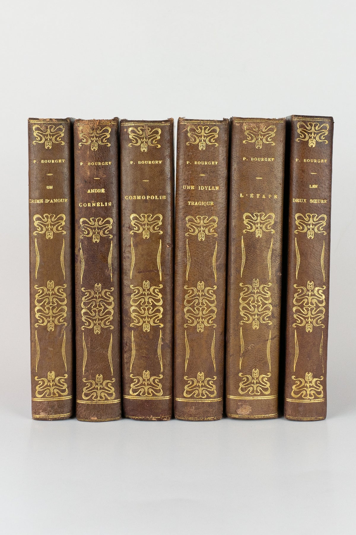 Coleção PAUL BOURGET (6 volumes)
