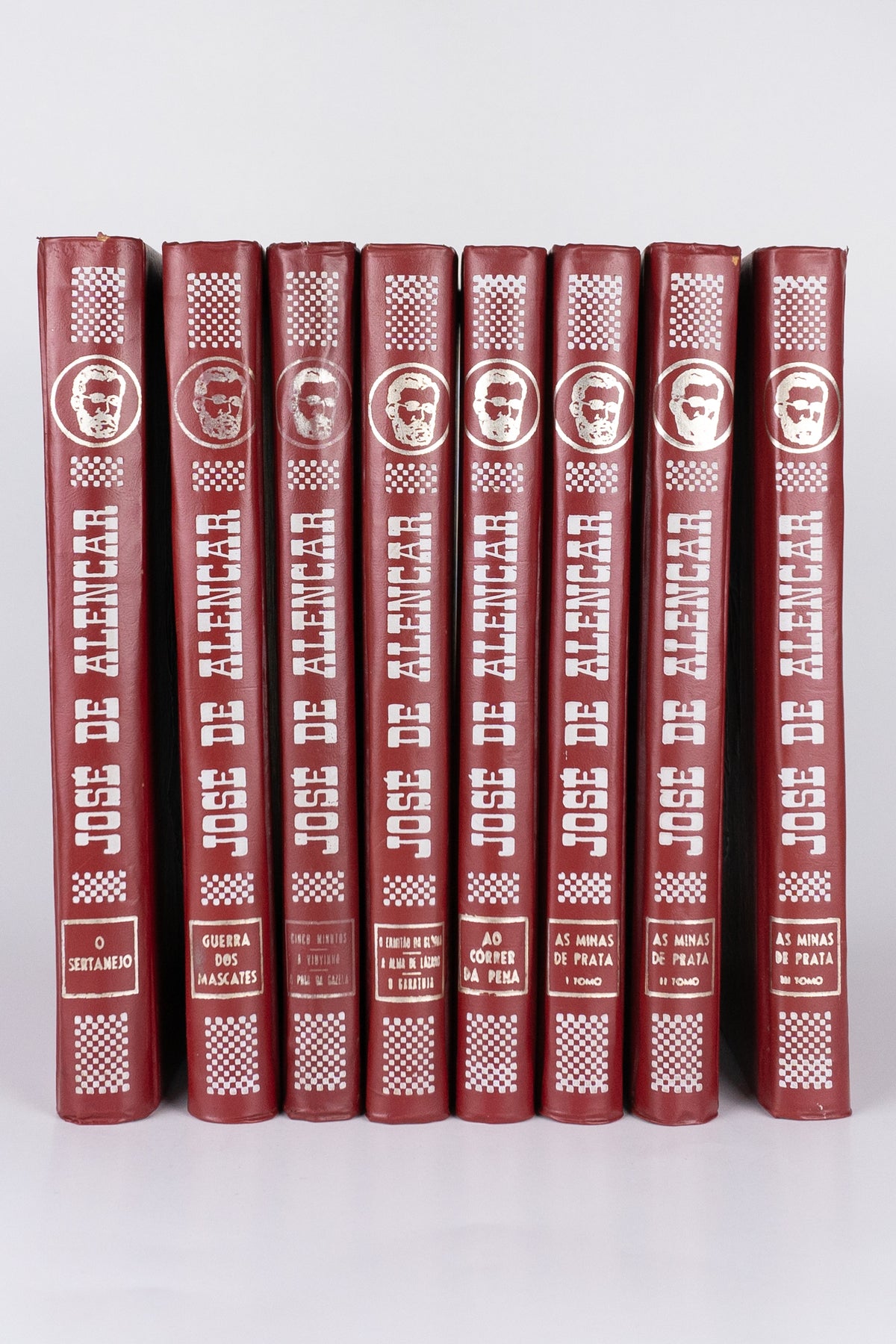 Coleção de JOSÉ DE ALENCAR (16 volumes)