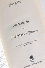 Lady Barberina / A Outra Volta do Parafuso – HENRY JAMES (com marcas do tempo)