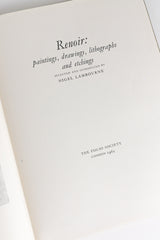 Renoir: Paintings, Drawings and Prints