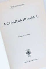 A Comédia Humana – WILLIAM SAROYAN