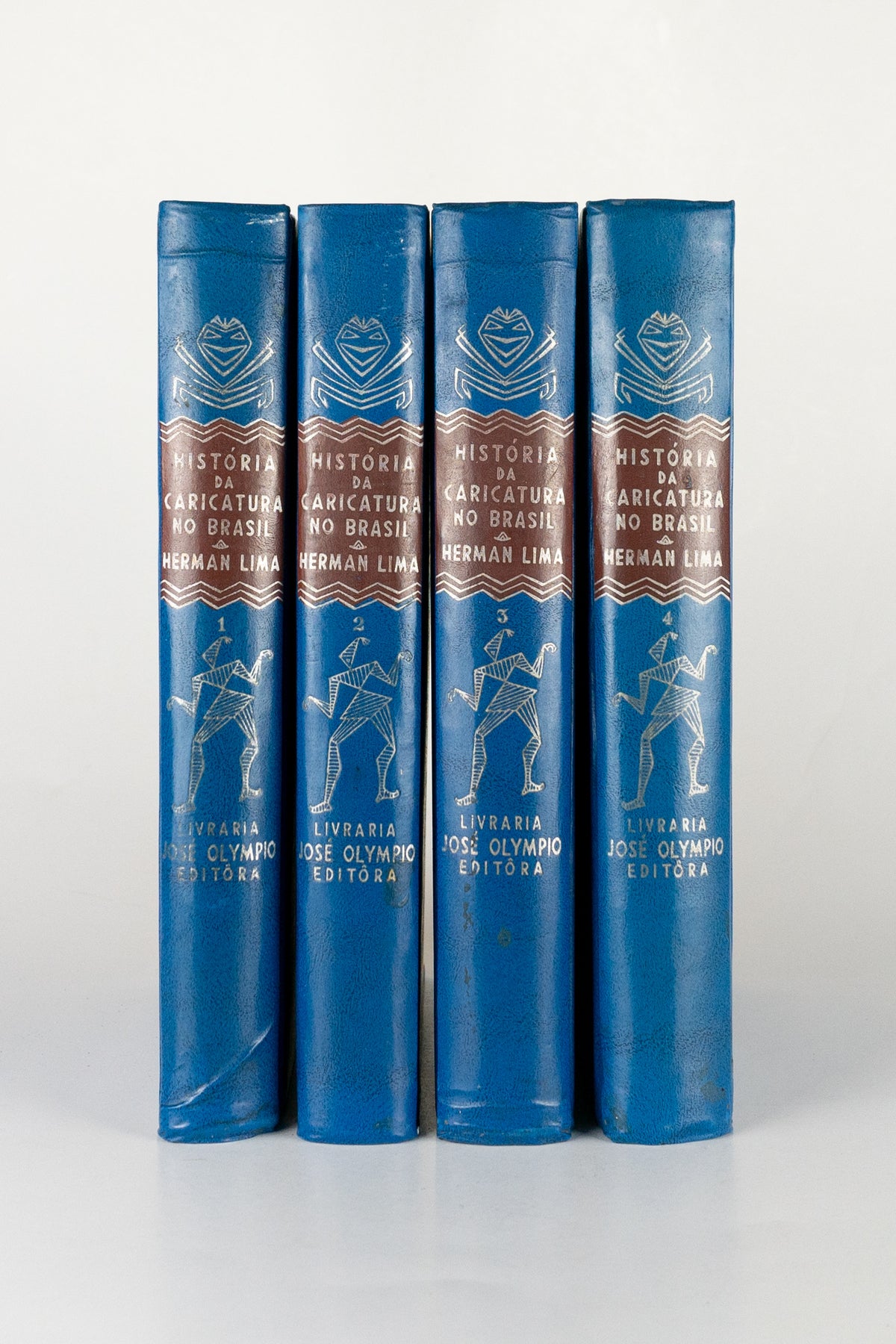 História da Caricatura no Brasil – HERMAN LIMA (4 volumes)
