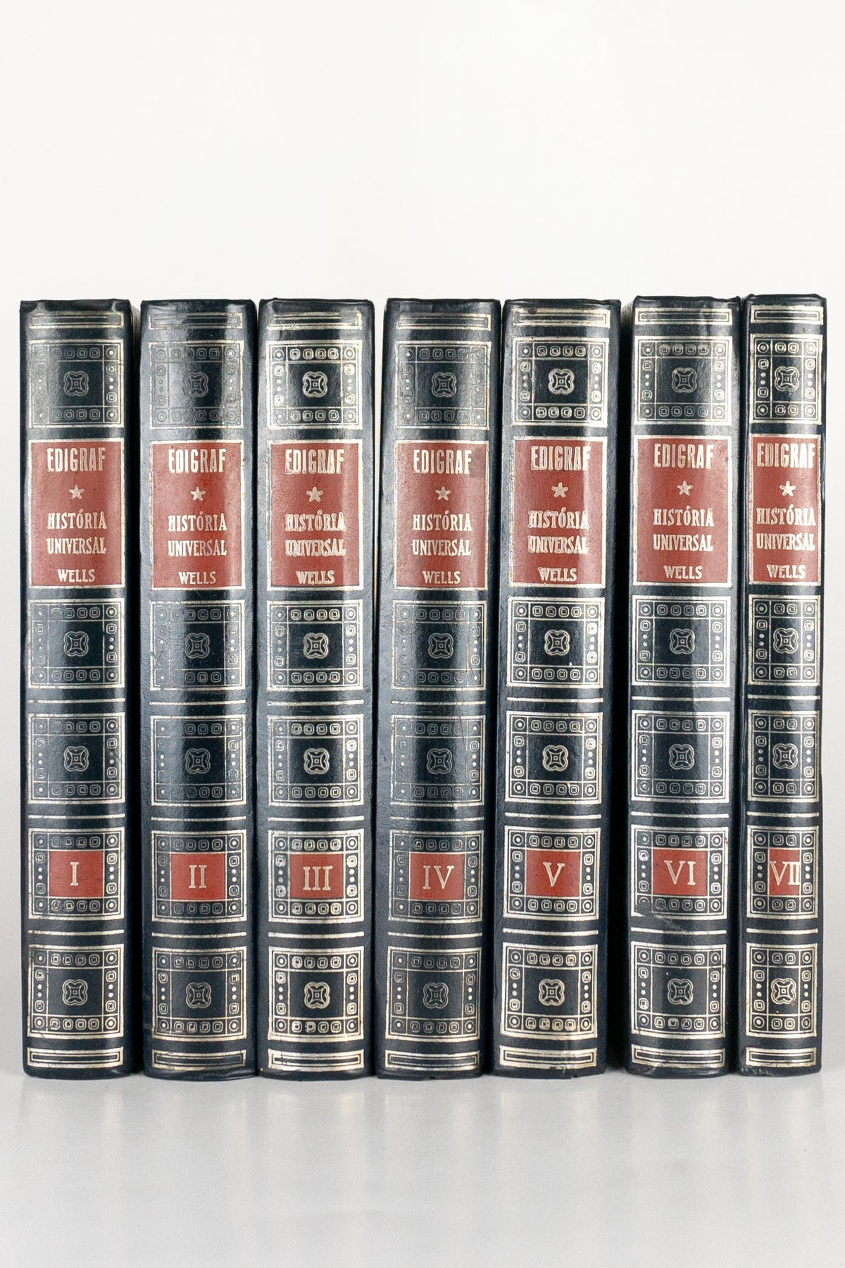 História Universal – H. G. WELLS (7 volumes)