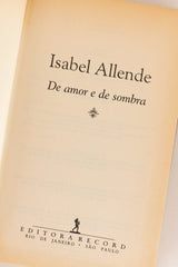 De Amor e de Sombra – ISABEL ALLENDE