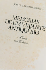 Memórias de um Viajante Antiquário – JOSÉ CLAUDINO DA NÓBREGA