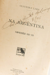 Na Argentina – OLIVEIRA LIMA (Primeira Edição)