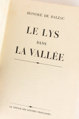 Le lys dans le vallée – BALZAC