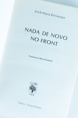 Nada de novo no Front – ERICH MARIA REMARQUE