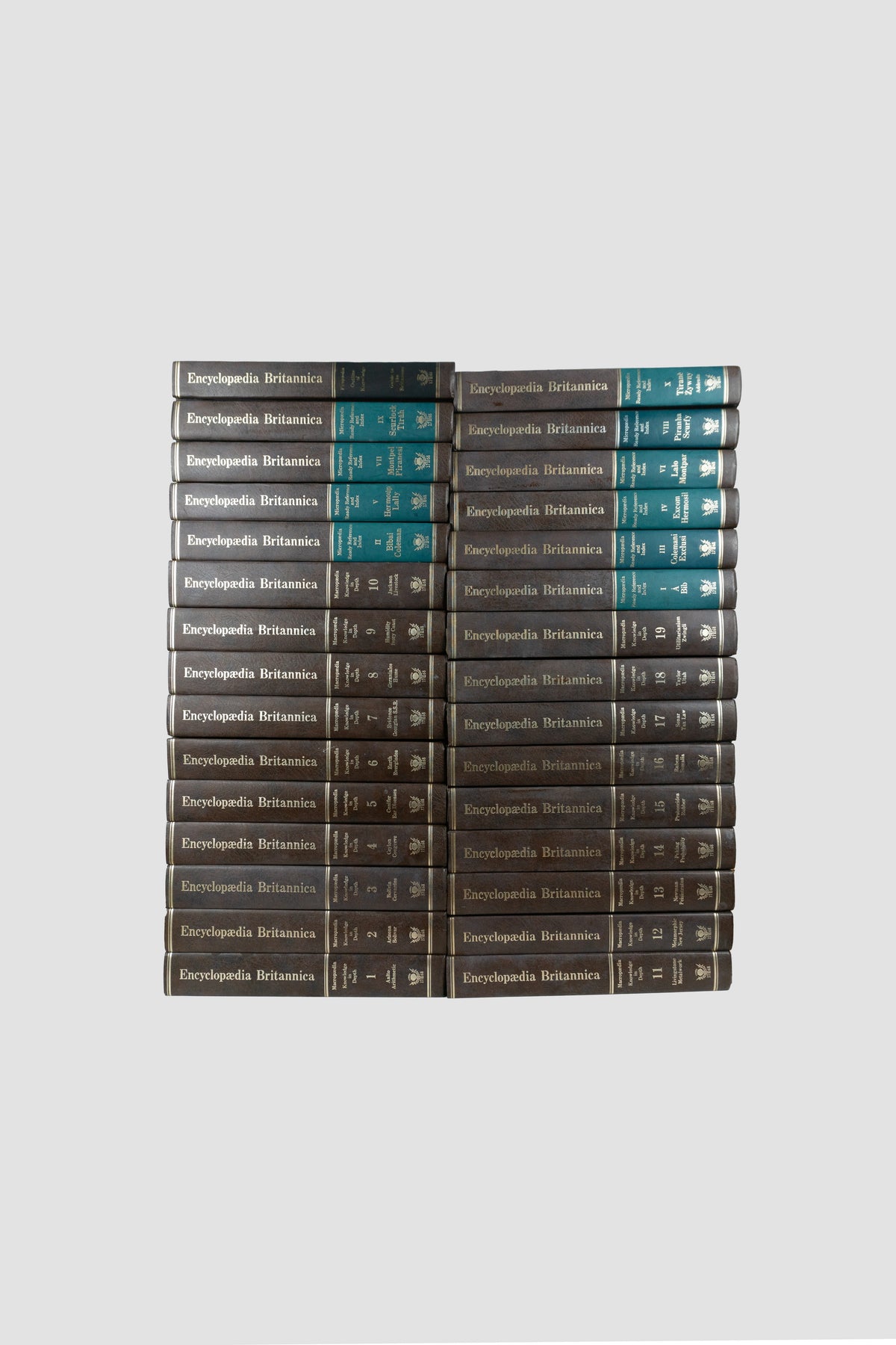 The New Encyclopædia Britannica (30 volumes)
