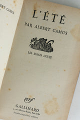 L'Été – ALBERT CAMUS