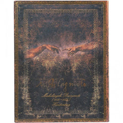 Journal MICHELANGELO HANDWRITING Ultra - Com Pauta / Capa Flexível
