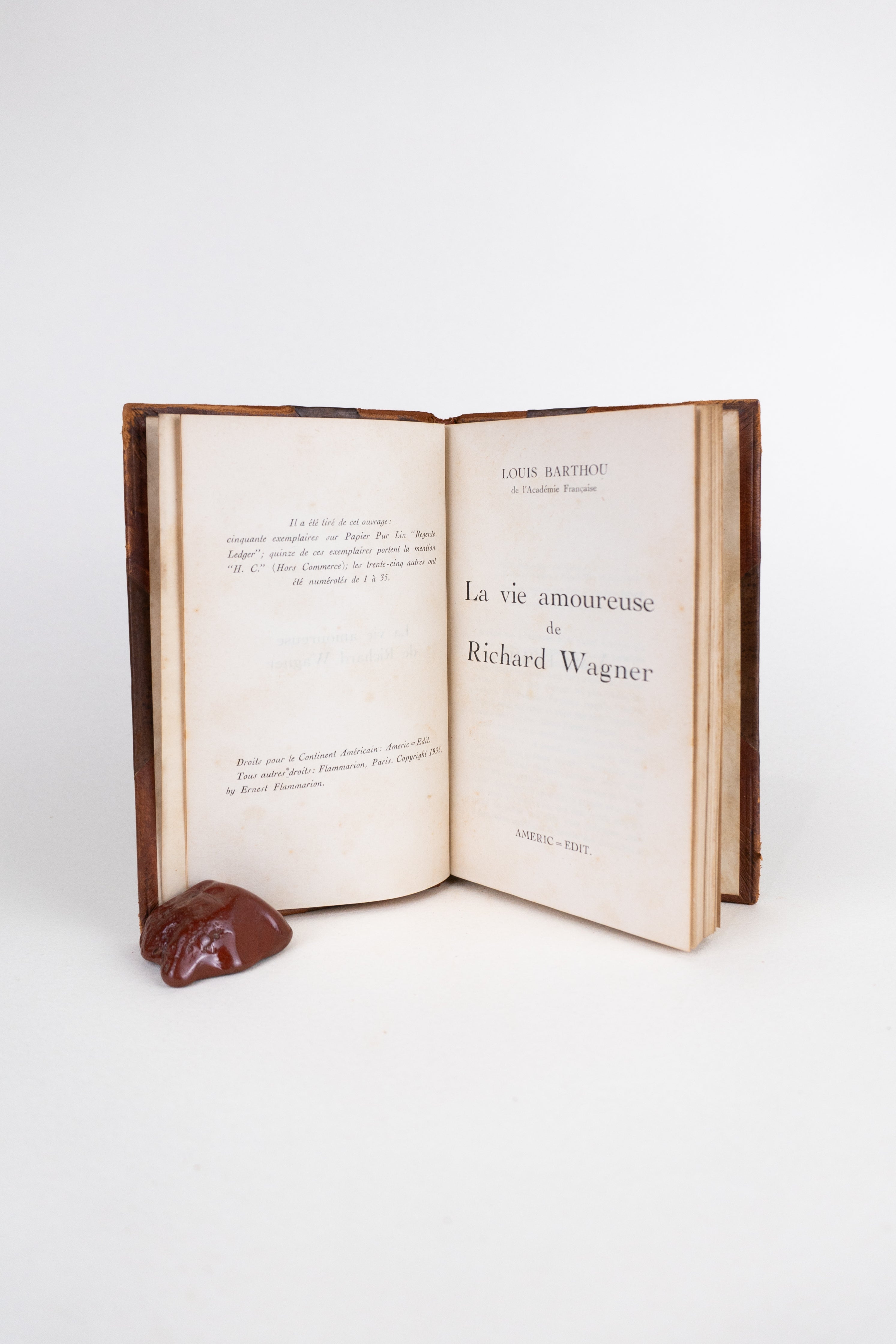 La Vie Amoureuse de Richard Wagner — Louis Barthou
