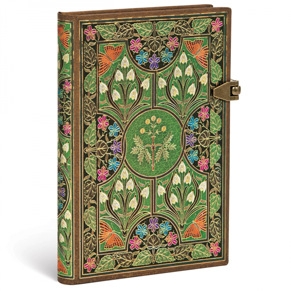 Journal Poetry in Bloom Mini — Com Pauta